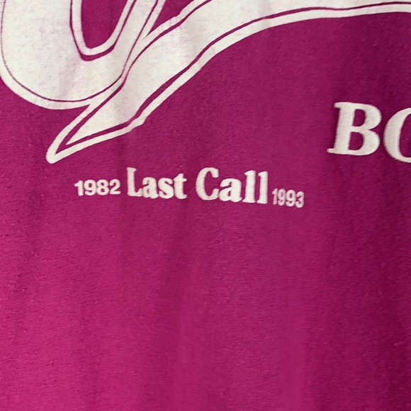 Vintage Cheers Last Call tee shirt purple size XL - Picture 3 of 7